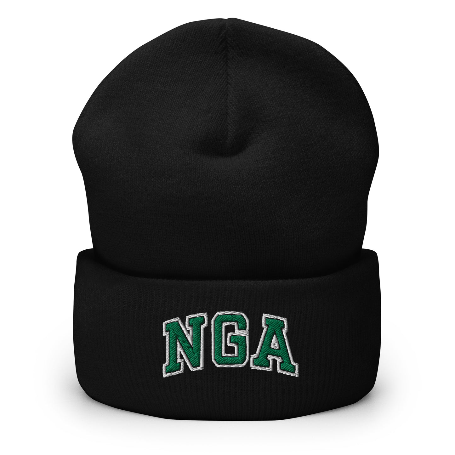 Nigeria Embroidered Beanie