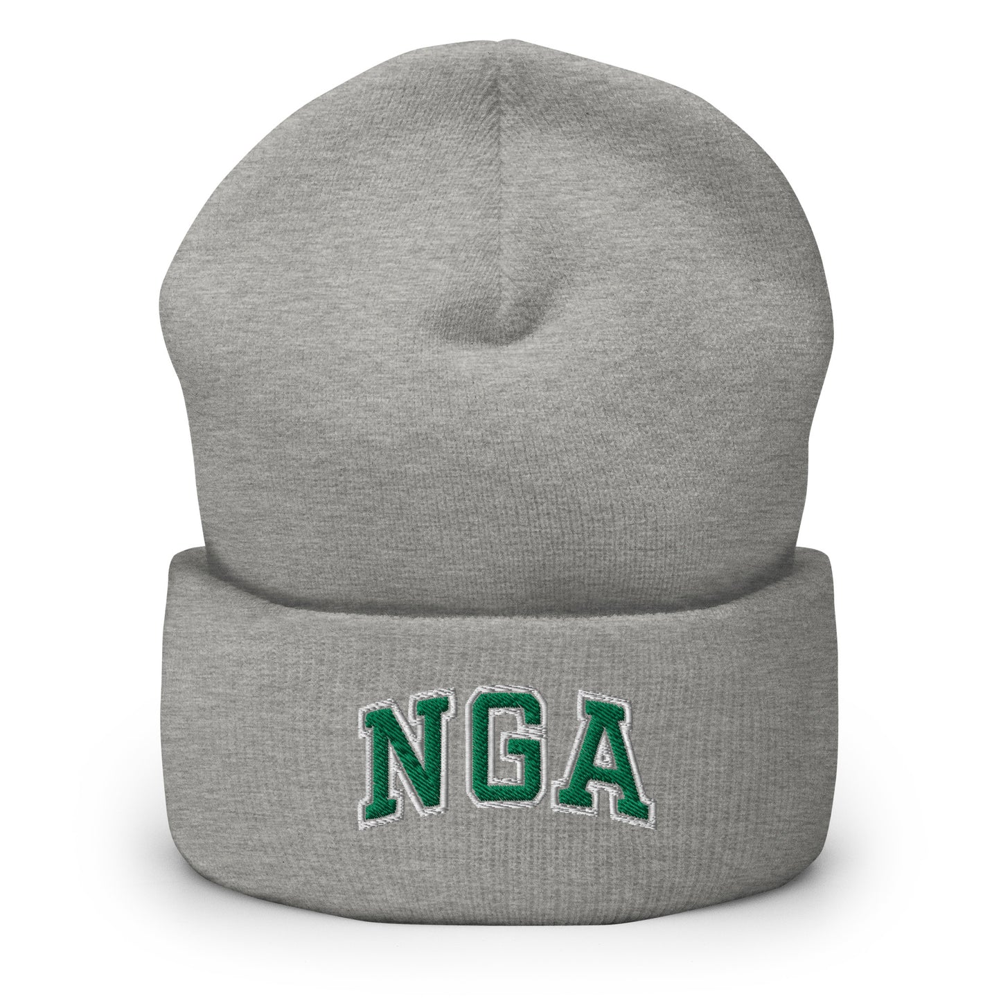 Nigeria Embroidered Beanie