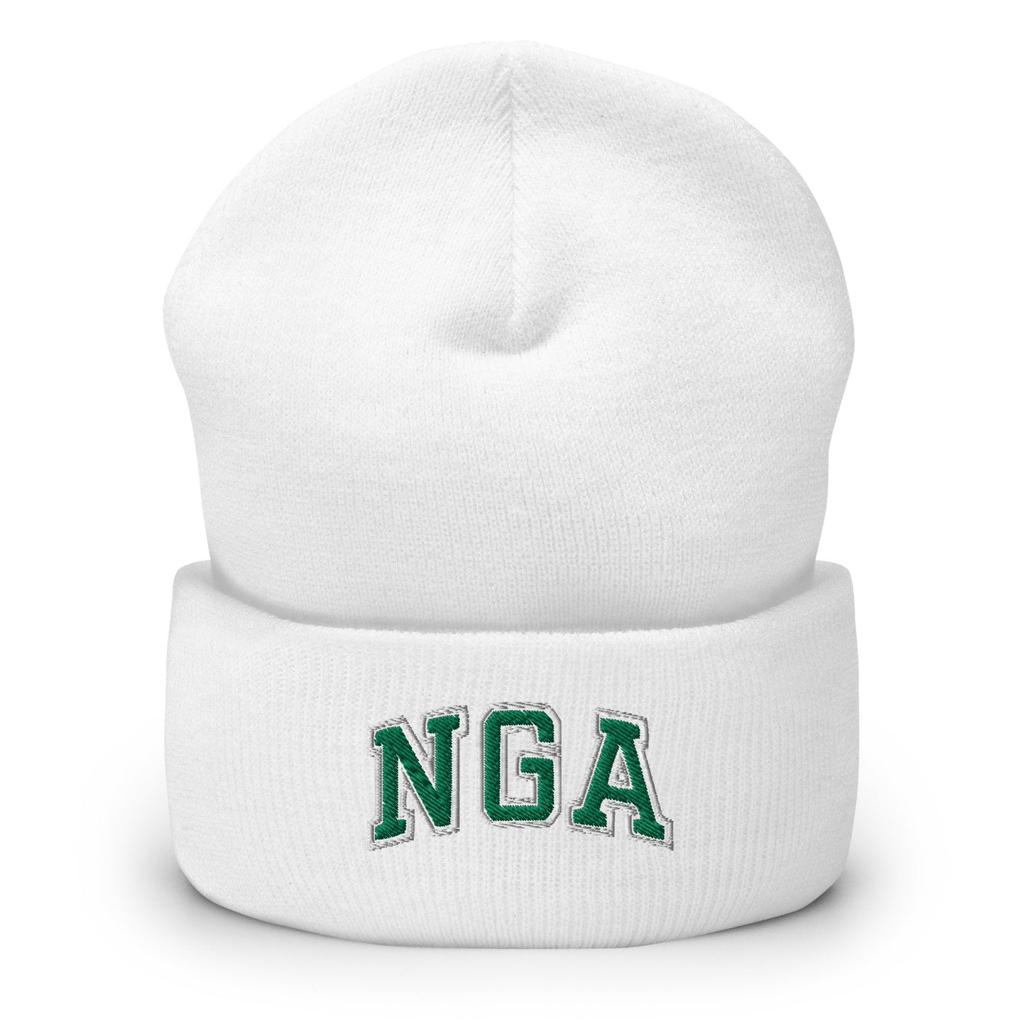 Nigeria Embroidered Beanie