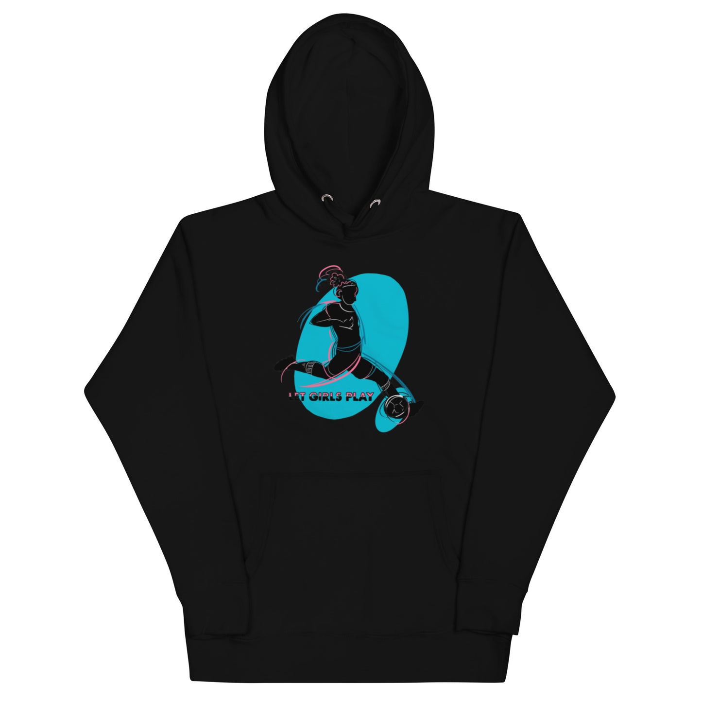 Let Girls Play Graphic Hoodie