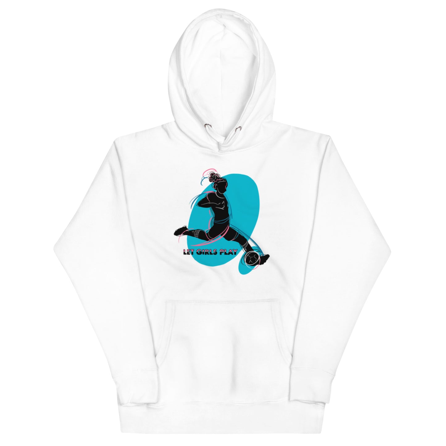 Let Girls Play Graphic Hoodie